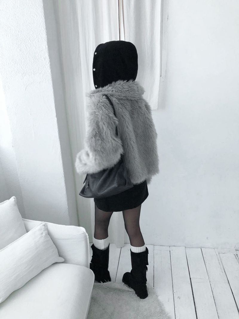 Swan Fur Jacket