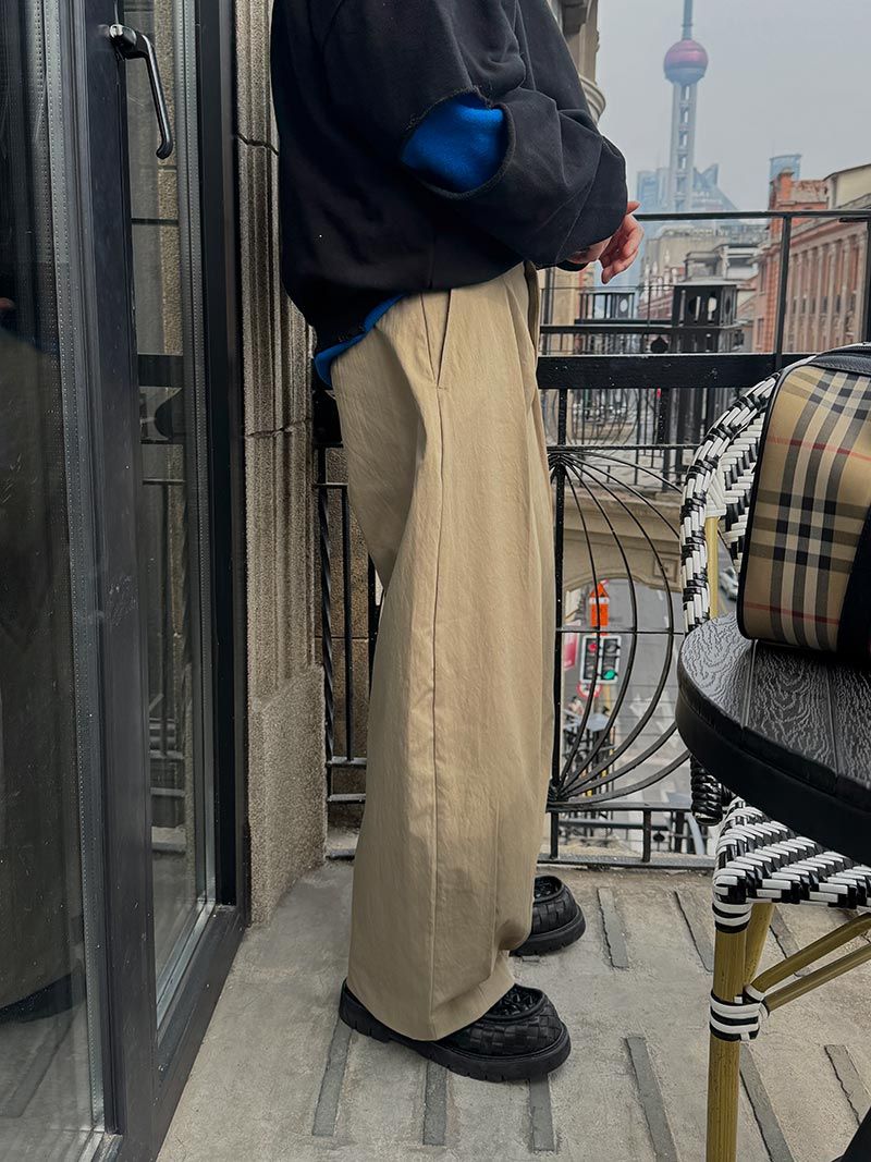 ASCLO Balloonfit Hem Darts Slacks (3color)