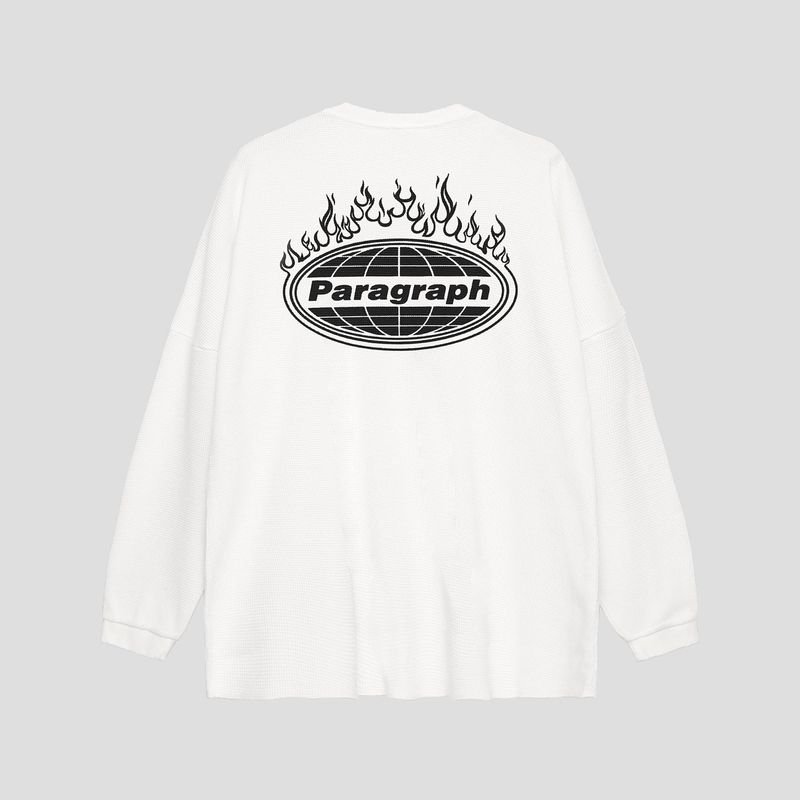 PARAGRAPH(パラグラフ)の「FLAME LOGO THERMAL L/S(Tops)」