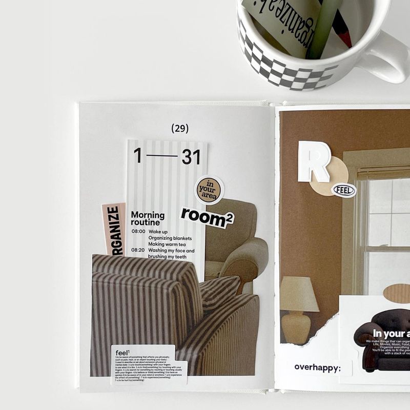 oab room pack / scrap sticker set