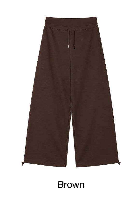 Aran Fold Waist Wide Pants