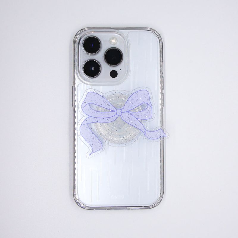 【MADE】Ribbon Glitter Smart Tok / Pesto 24.