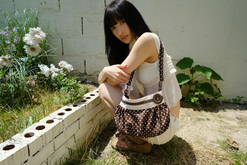 dot button mini bag