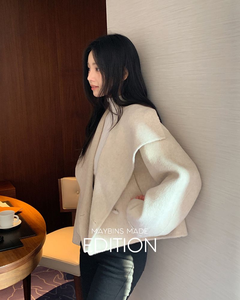 [MADE] Ineun shawl collar handmade coat