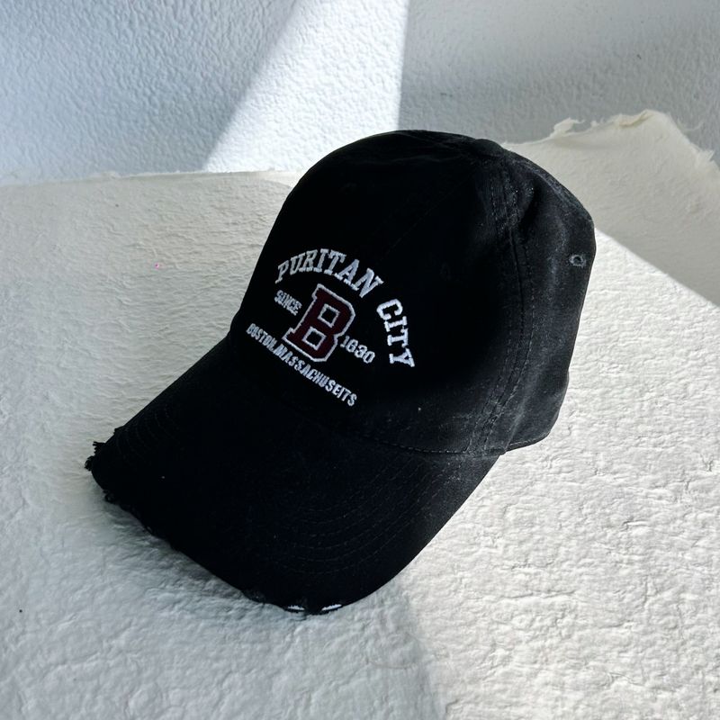 Vintage Lettering Baseball Cap