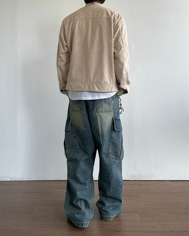 Nova Suede Snap Jacket