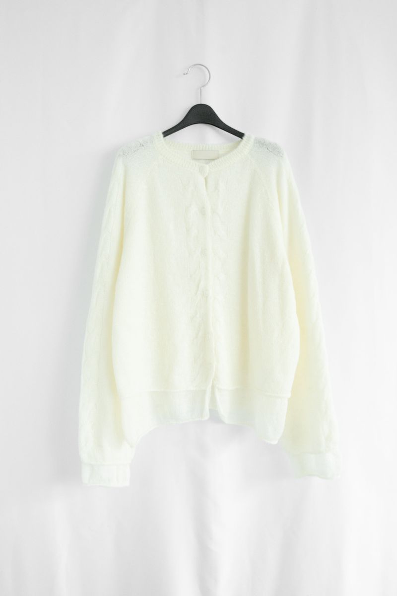 layered cable cardigan(3colors)