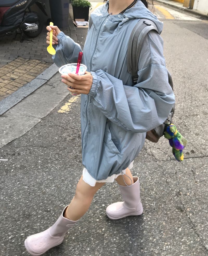 heenytsuki（ヒニツキ）の「Summer Brick Hood Windbreaker（Jackets/Outerwear）」