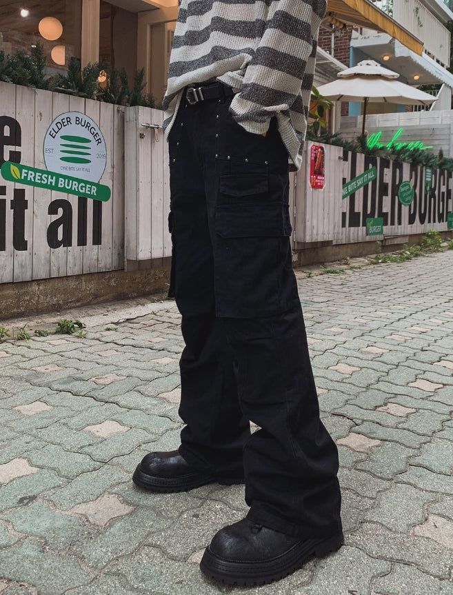2PLAN（ツープラン）の「Aki Studded Parachute Cargo Pants（Pants）」