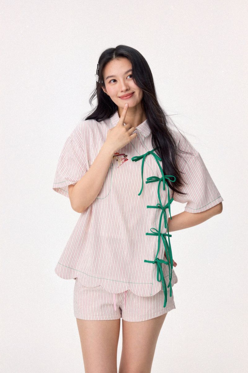 Dear Days Petal Boxy Shirt (Pink)