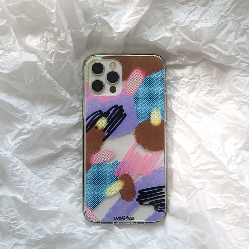 [MADE] Heart phone case (jelly hard)