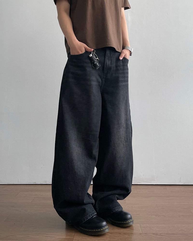 Oson Black Denim Pants