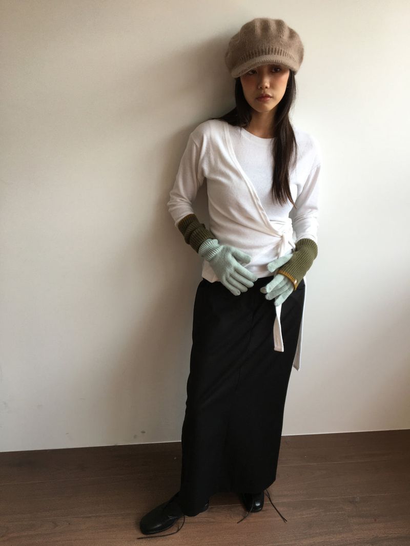 Slit Long Skirt (2 Colors)