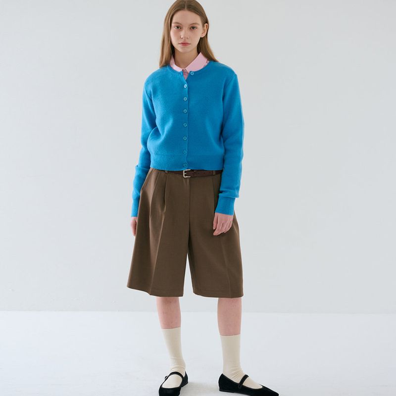 RAVEROUS（レイバロス）の「Two-Tuck  Bermuda Pants Brown（Pants）」