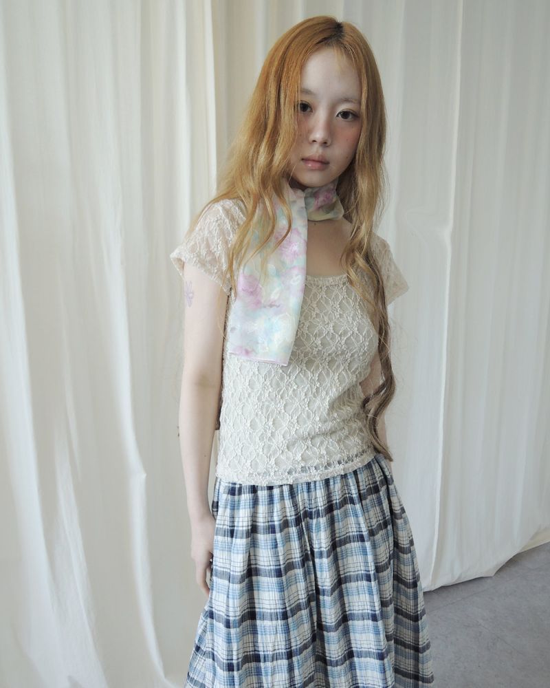 PASTEL SHEER SCARF