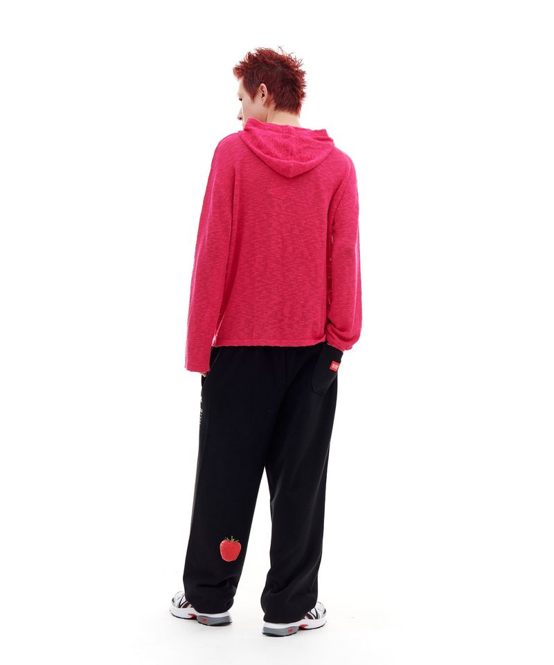 BIKINI WM KNIT HOOD (CHERRY PINK)