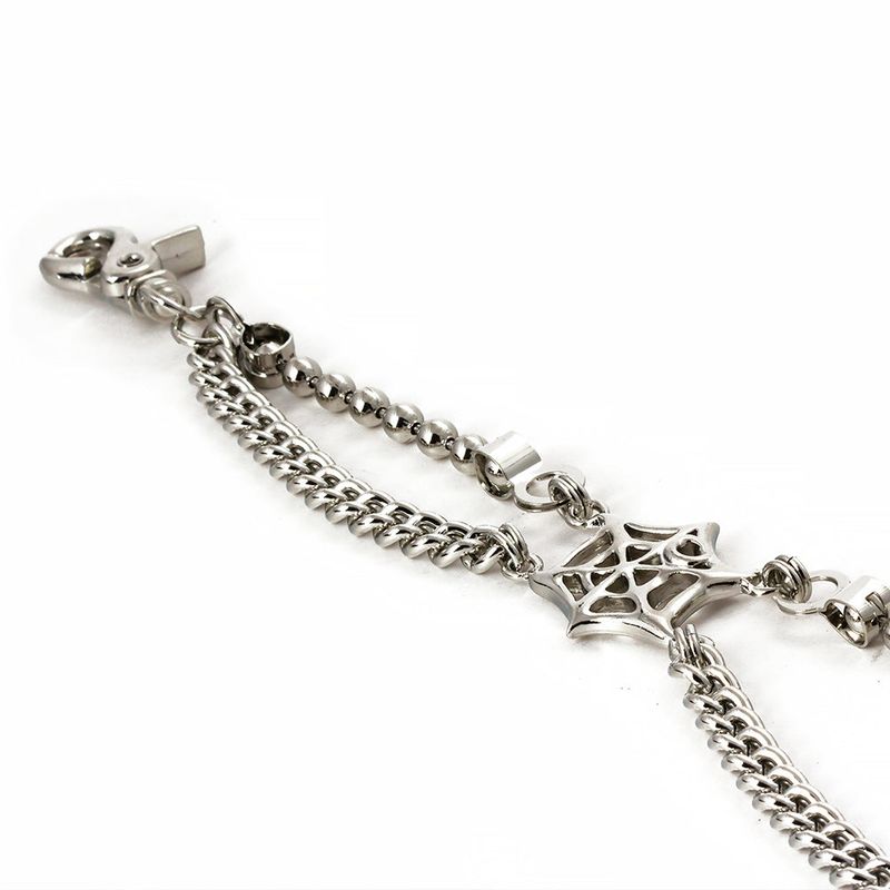 SVC-509 Spider Dog Tag Fashion Pants Chain