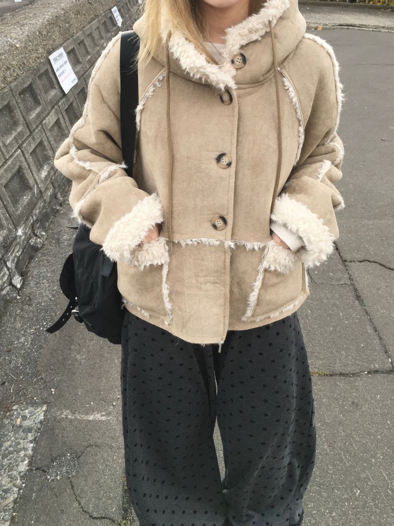 Camel Crop Suede Fur Mustang (2c)