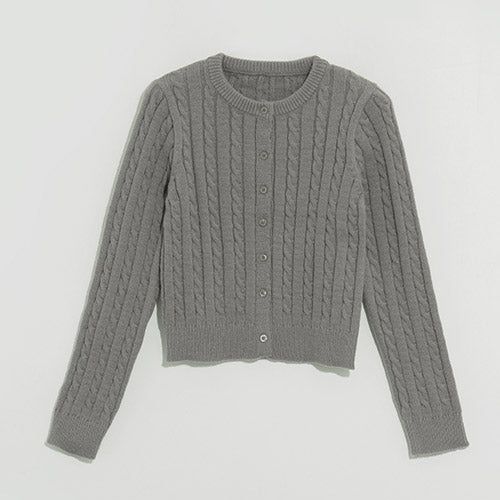 【MADE】Cable Knit Cardigan