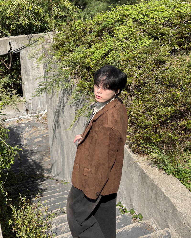 Liss Suede Blazer Jacket