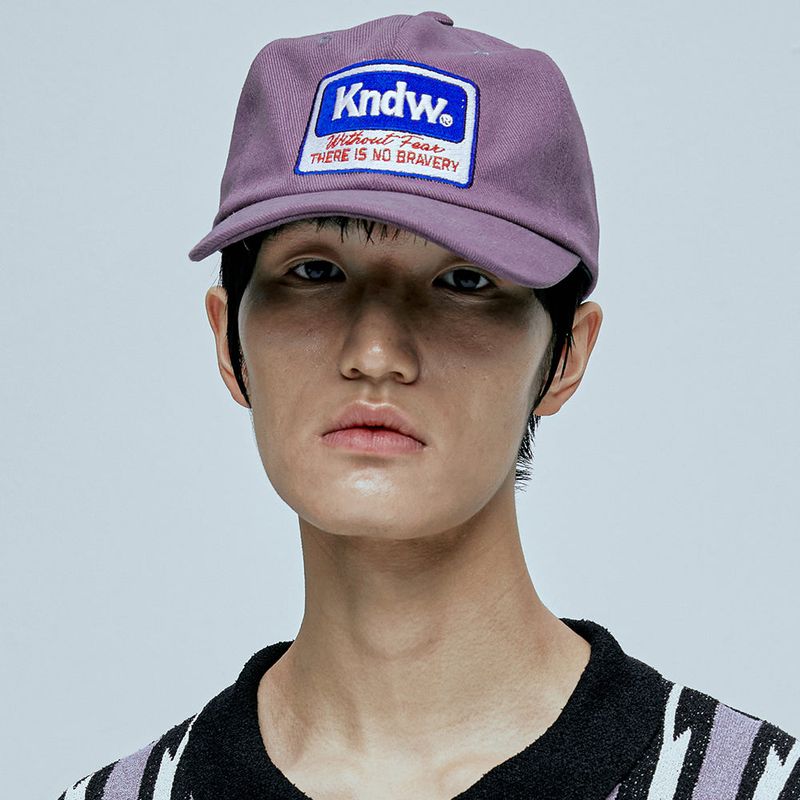 KND（ケイエンド）の「kndw vintage trucker cap purple（Hats）」