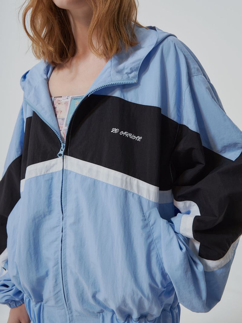 OVERFITTED MULTI COLOR HOODIE JUMPER_SKY BLUE