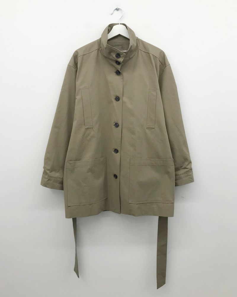 Windsor trench half coat (2color)