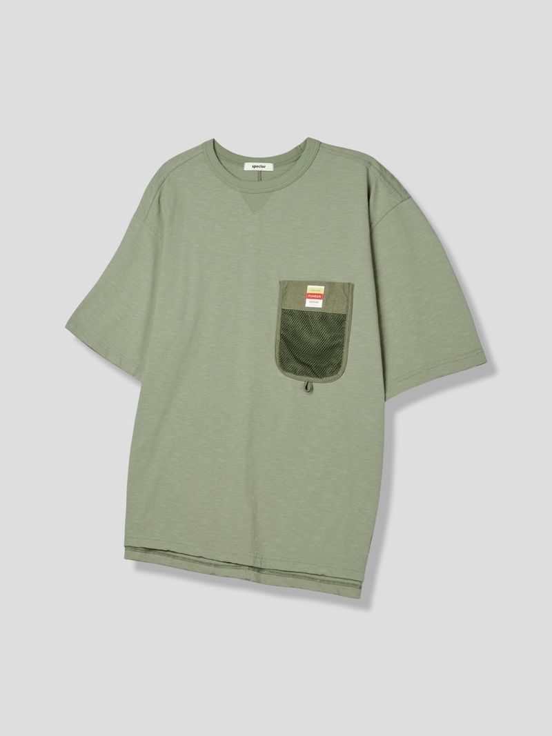 Fishing Pocket Short Sleeve 4COLOR