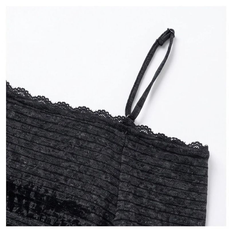 Amara Lace Trim Asymmetric Top
