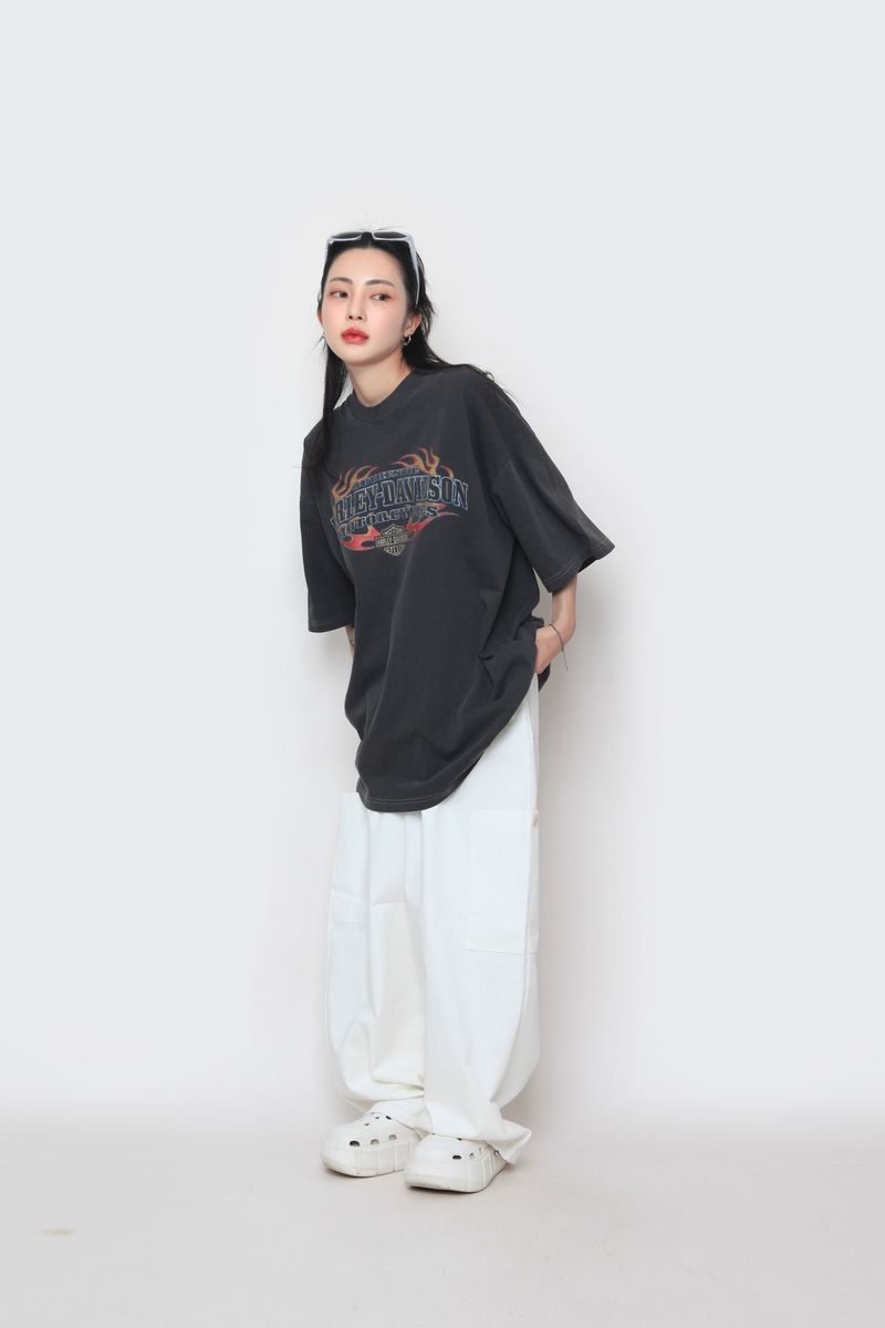 open pocket cargo pants