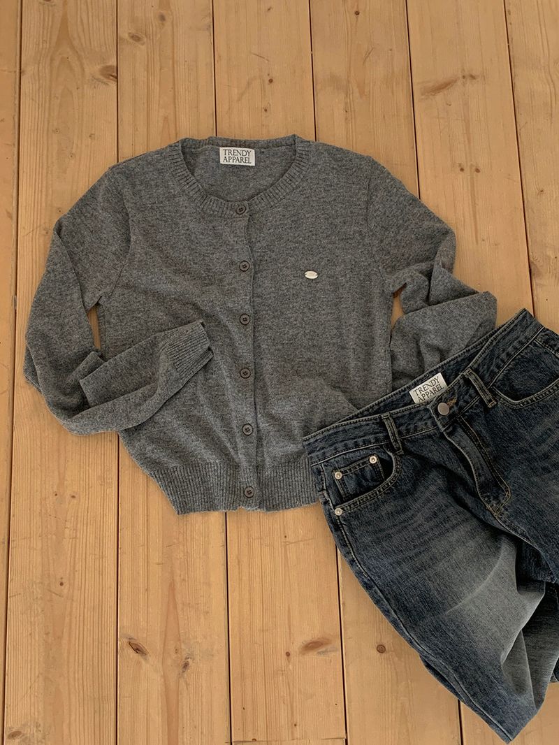 [MADE] MIETTE CASHMERE ROUND CARDIGAN