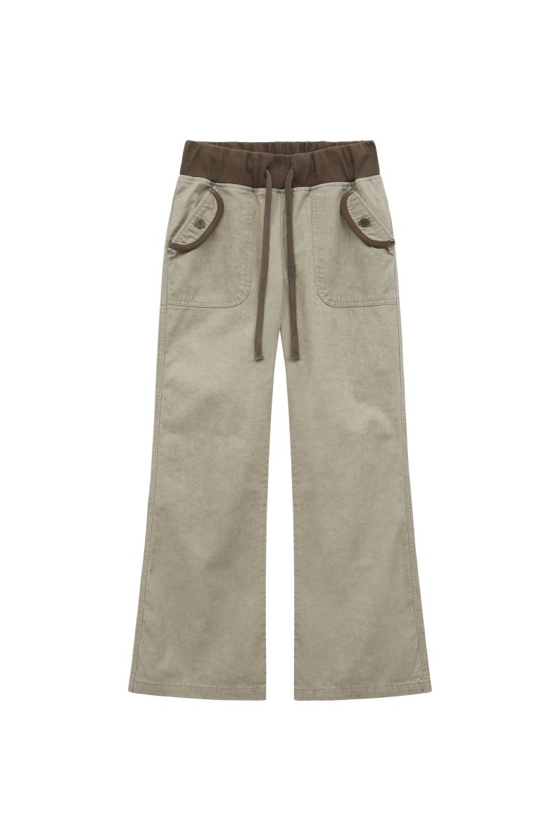 ag コットンパンツ  (beige)