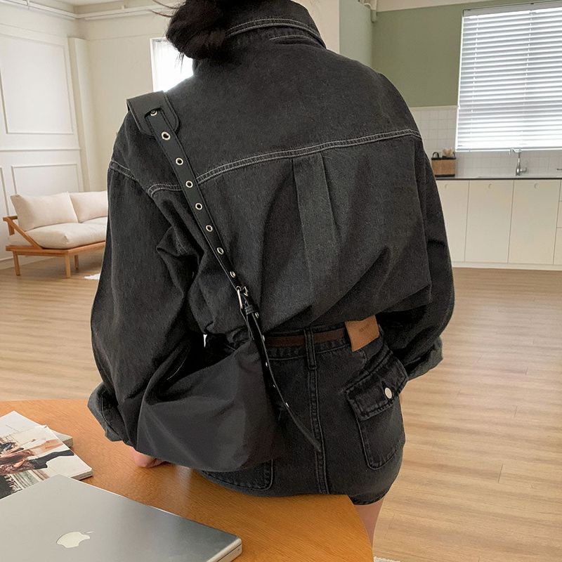 [2Type]Eyelet Shoulder & Cross Bag