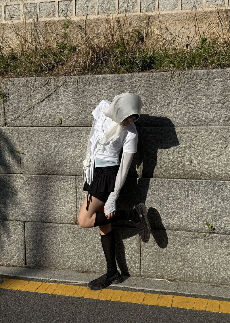 ドレープシャーリングTシャツ