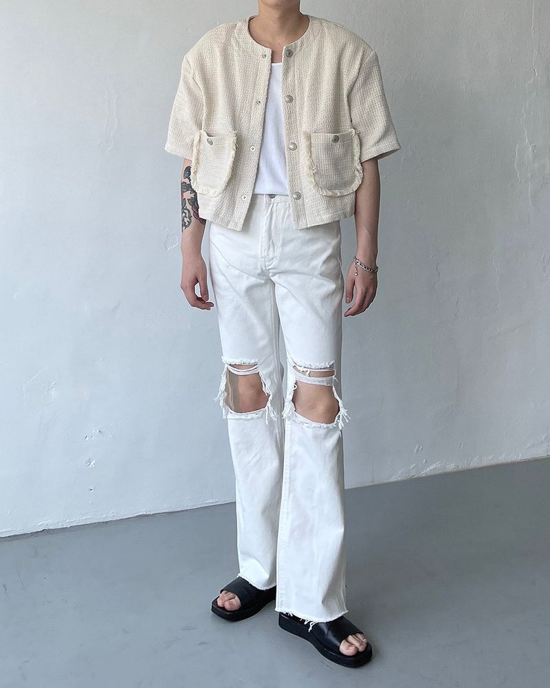 TAP Snap Tweed Jacket (2 colors)