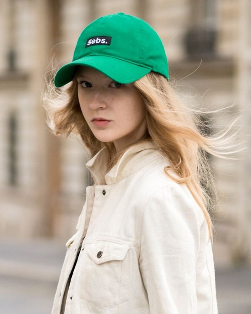 Sebs. ORIGINAL ball cap-WHITE
