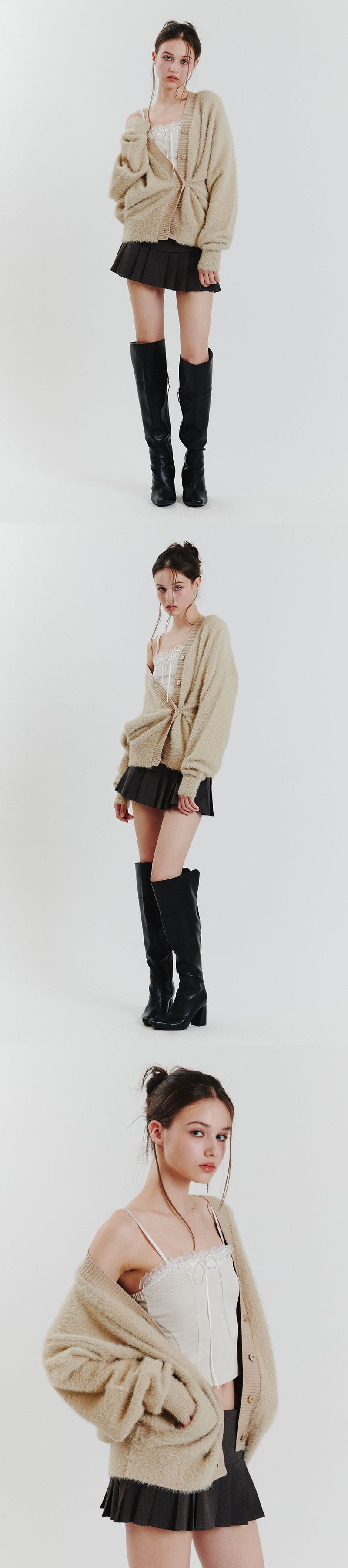 CHARLOTTE LACE TOP cream