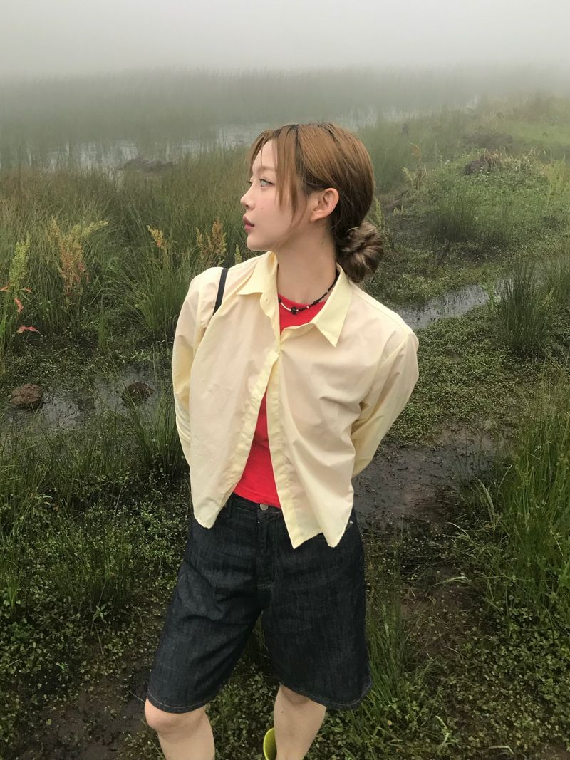 Dibo crop shirt