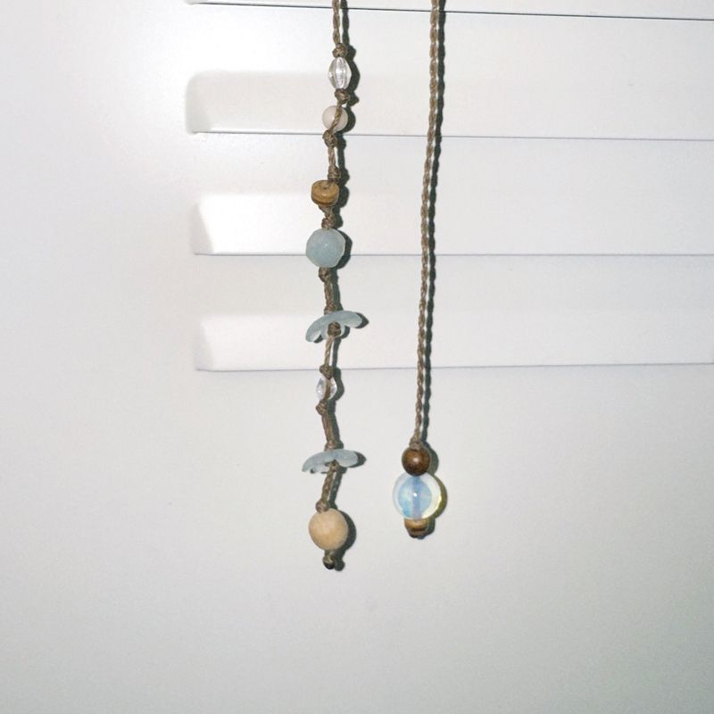 OMUMU(オムム)の「light blue hollyhock bookmark(Miscellaneous Goods/Stationery)」