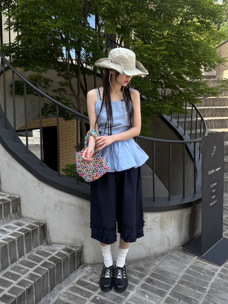 summer balloon bustier