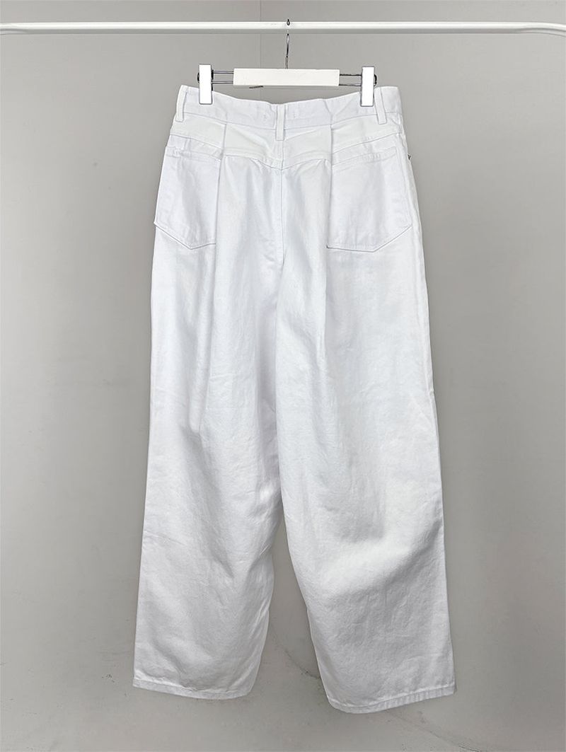 COTTON PINTUCK JEANS (2C)