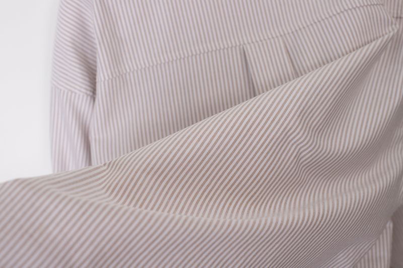 Classic stripe shirts (Brown)