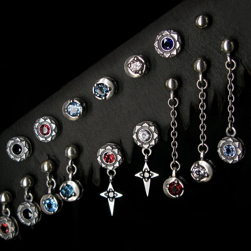 SunlightD-101 LondonBlue Topaz silver earring