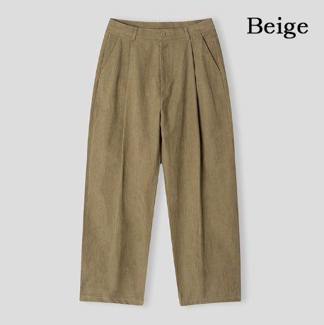 Phase Corduroy Pintuck Pants