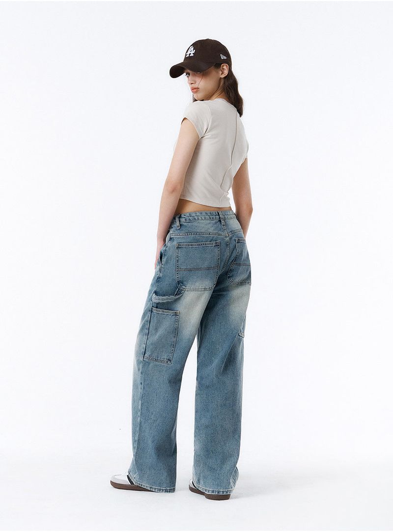 BTB : WORKSCAPE CARPENTER JEANS [BLUE CORE]