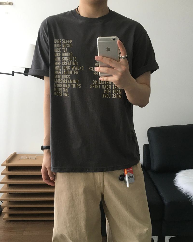 Much Printing Short Sleeve