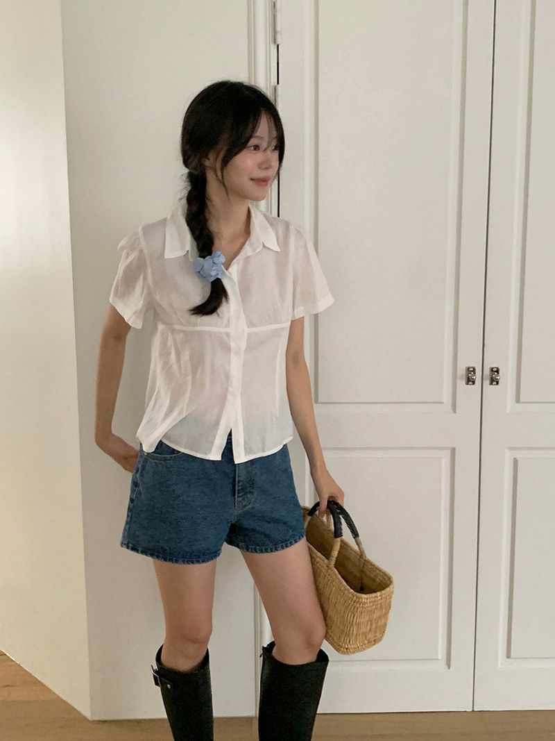 [MADE] Delrose Denim Shorts