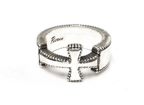 HALF CROSS RING (Thick)