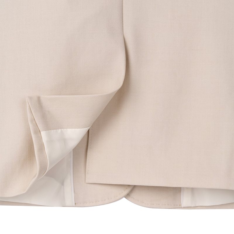 BASIC SINGLE JACKET (BEIGE)