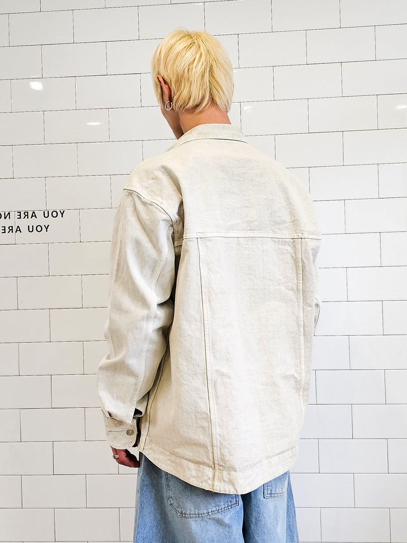 VENTIQUE Pigment Work Cotton Jacket 4color